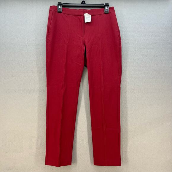 J. Jill Pants - NWT J. Jill Pants Women's Size 4  Premium Bi-Stretch Cranberry Business Casual